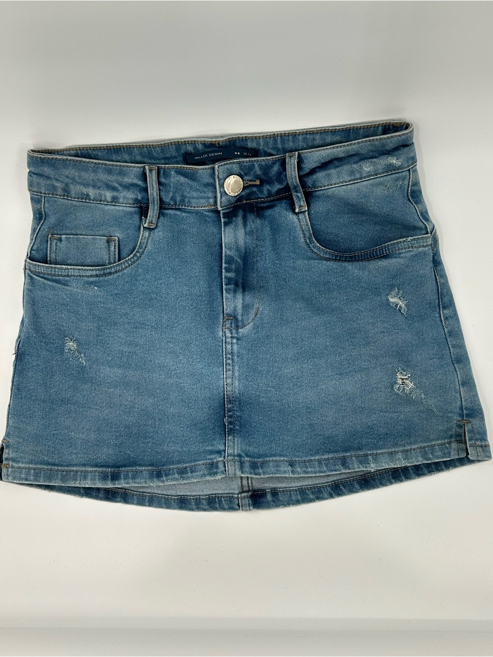 Miller Denim Mini Skirt Womens 4